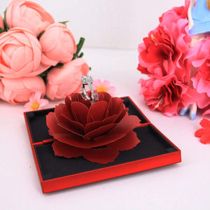 Roxy Rose-3D Rose Ring Box