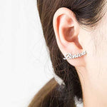 JustForMe - Custom Script Earrings