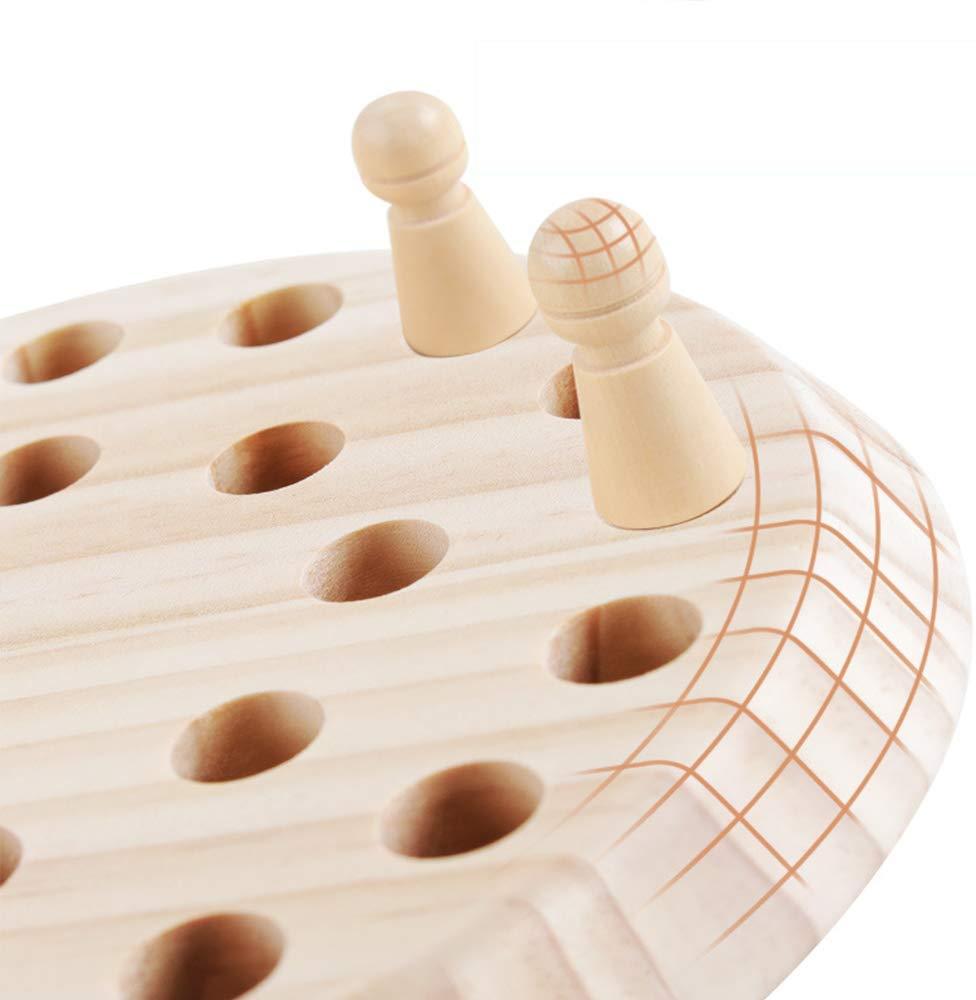 MemoryMatch - Wooden Memory Game