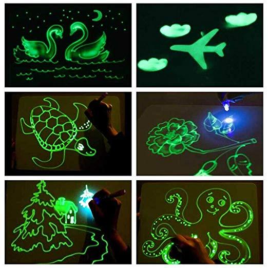 In-The-Glow- Glow-In-The-Dark Drawing Kit