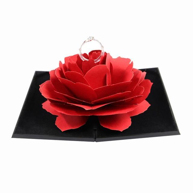 Roxy Rose-3D Rose Ring Box