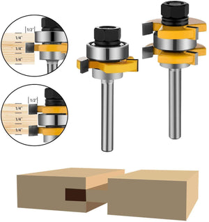 RosyBits - Milling Router Bit Set